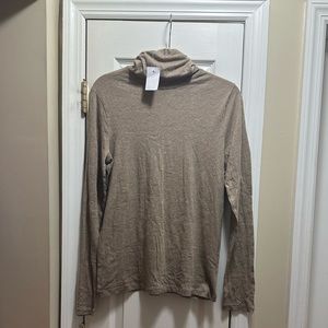 J Crew Factory Lightweight Turtleneck Sweater L